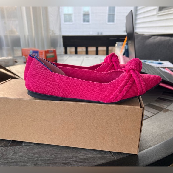 Rothy’s The Knot Point II Starfish Pink size 7.5 - Picture 2 of 7